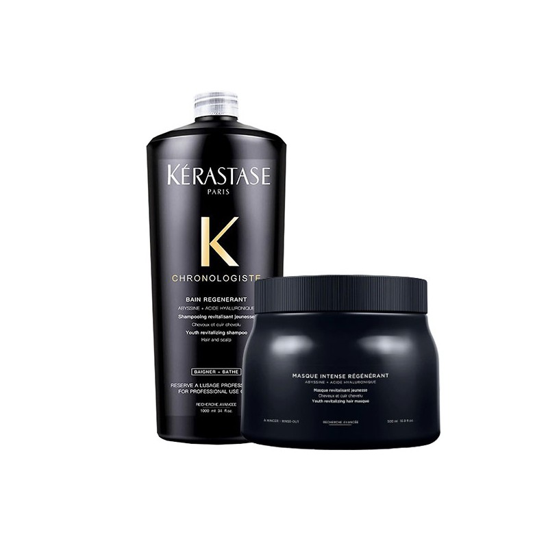 Kérastase Chronologiste Bain Regenerant 1000ml + Masque Regenerant 500ml