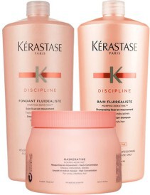 Kérastase Discipline Fondant Fluidealiste 1000ml + Bain Fluidealiste 1000ml + Maskeratine 500ml