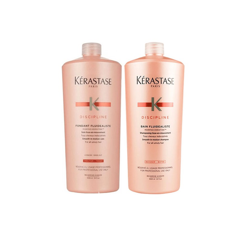 Kérastase Discipline Fondant Fluidealiste 1000ml + Bain Fluidealiste 1000ml