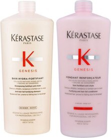 Kérastase Genesis Bain Hydra-Fortifiant 1000ml + Fondant Renforcateur 1000ml