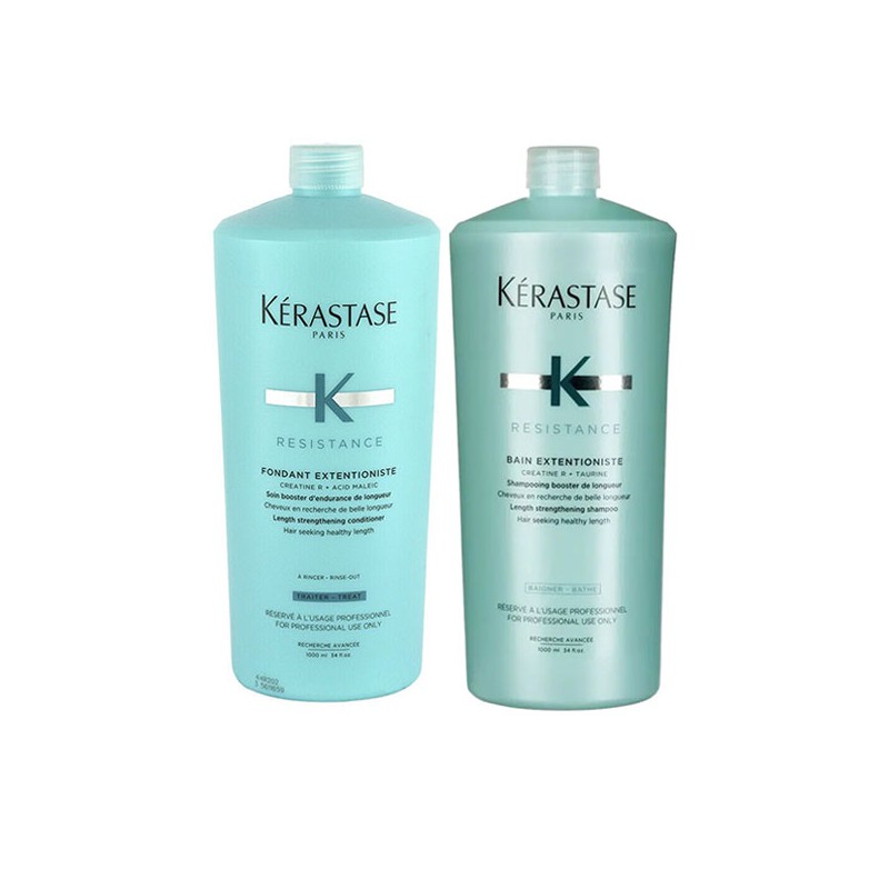 Kérastase Resistance Fondant Extentioniste 1000ml + Bain Extentioniste 1000ml