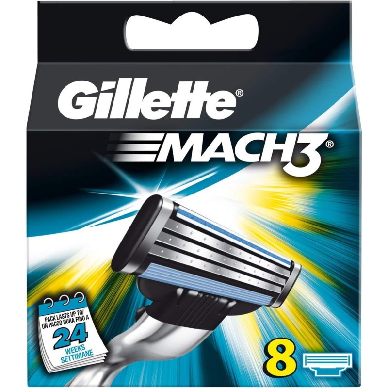 Gillette Mach 3 blad (8-pack)