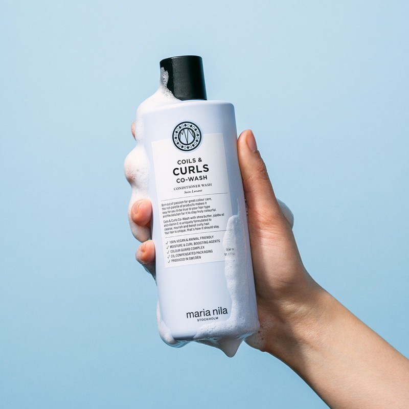 Maria Nila Coils & Curls Co-Wash 350ml + Mask 250ml + Coils & Curls Weightless Curl Definer 125ml