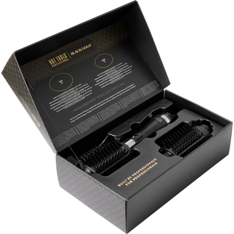 Hot Tools Volumizer Set Black Gold