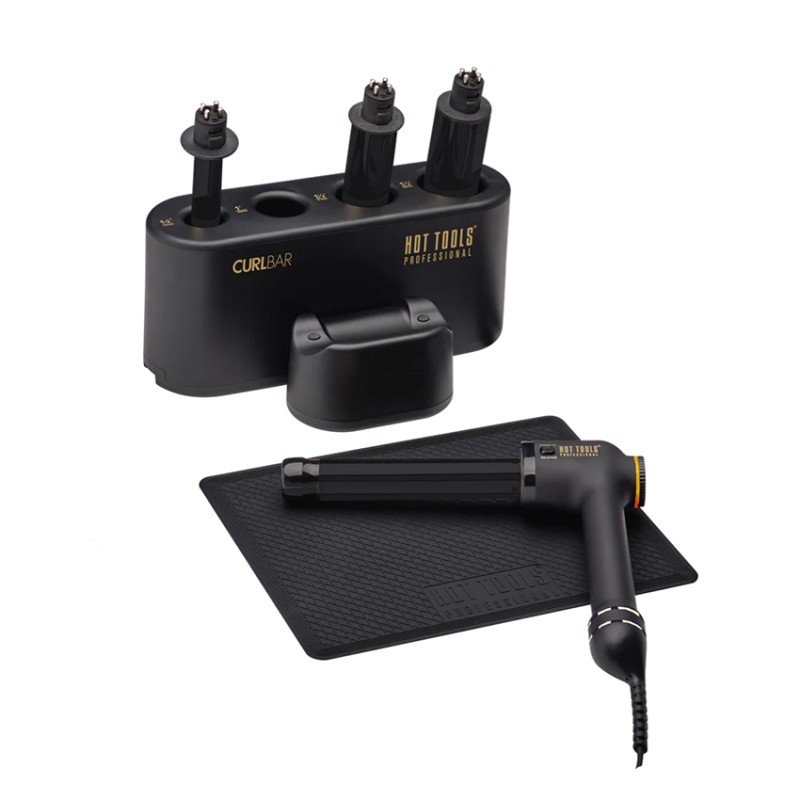 Hot Tools Curl bar Set Black Gold