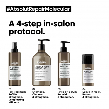 L´Oreal Professionnel Absolut Repair Molecular Shampoo 500ml