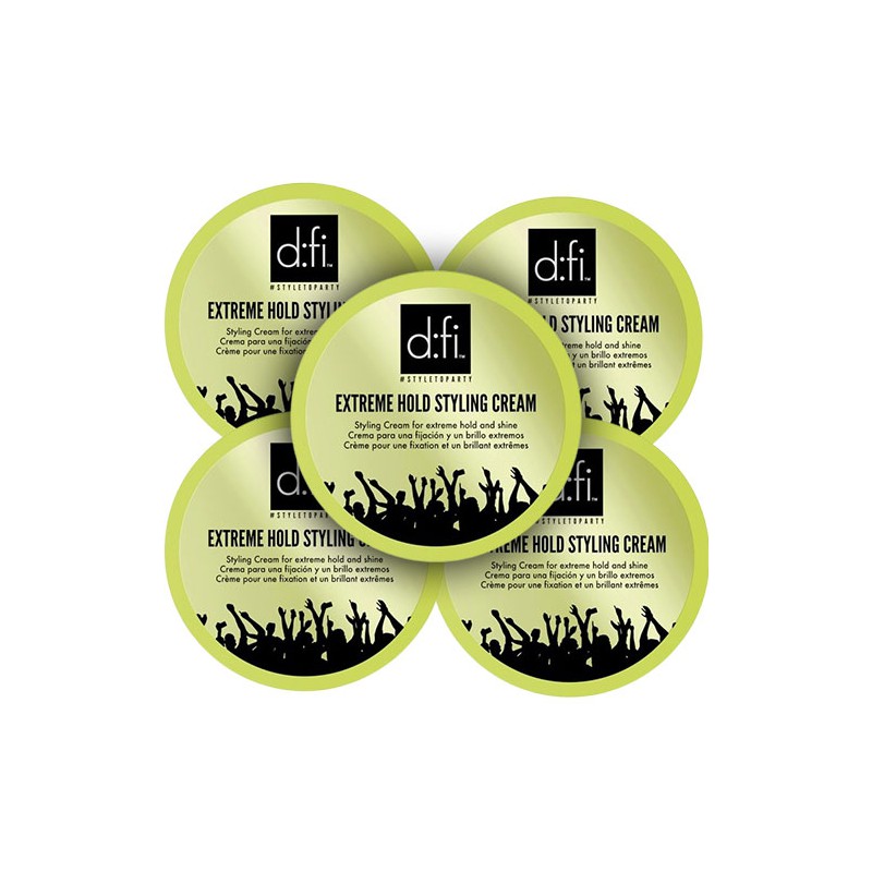D:fi Extreme Hold Styling Cream 75g x5