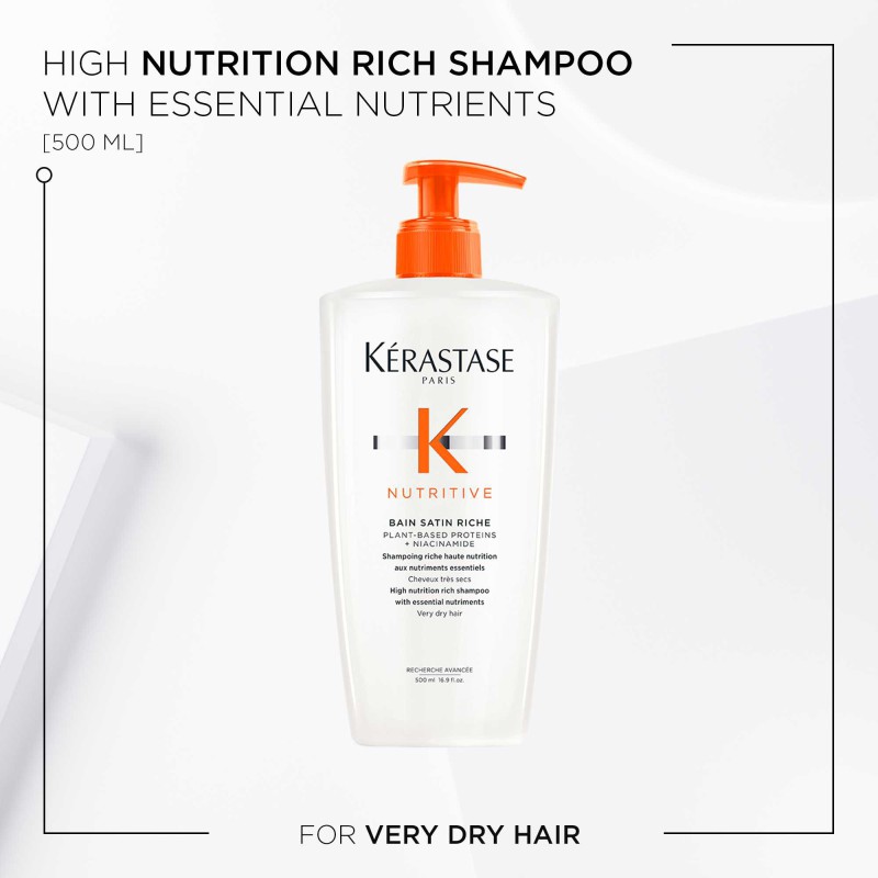 Kérastase Nutritive Bain Riche Shampoo 500ml