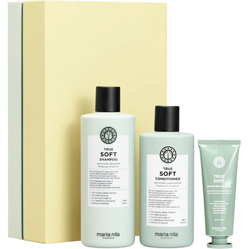 Maria Nila Soft Gift Box 2023 Shampoo 350 + Conditioner 300 + Booster Masque 50ml