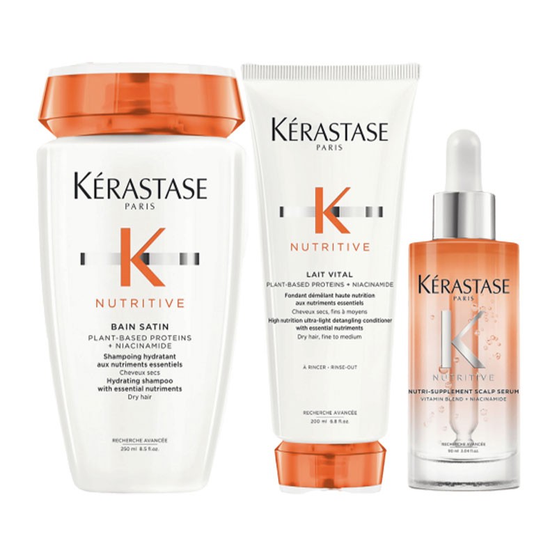 Kerastase Nutritive Bain Satin Trio Scalp Serum