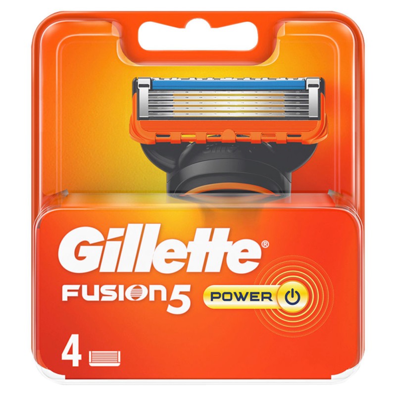 Gillette Fusion 5 Power rakblad 4-pack