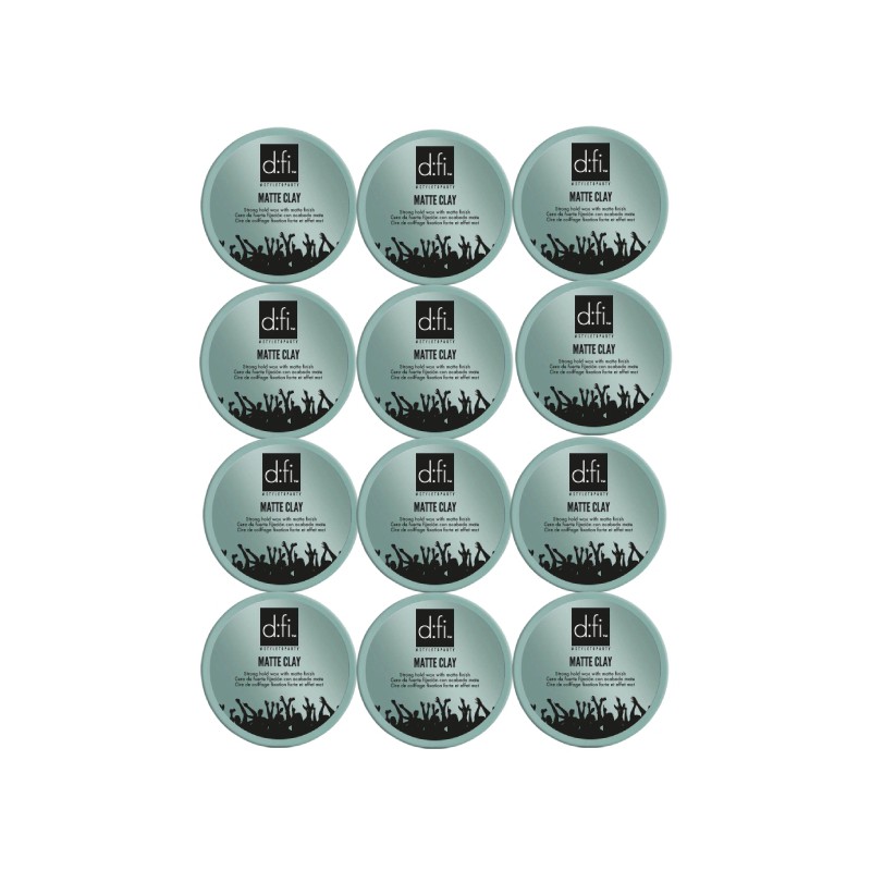 D:fi Matte Clay 75g x12