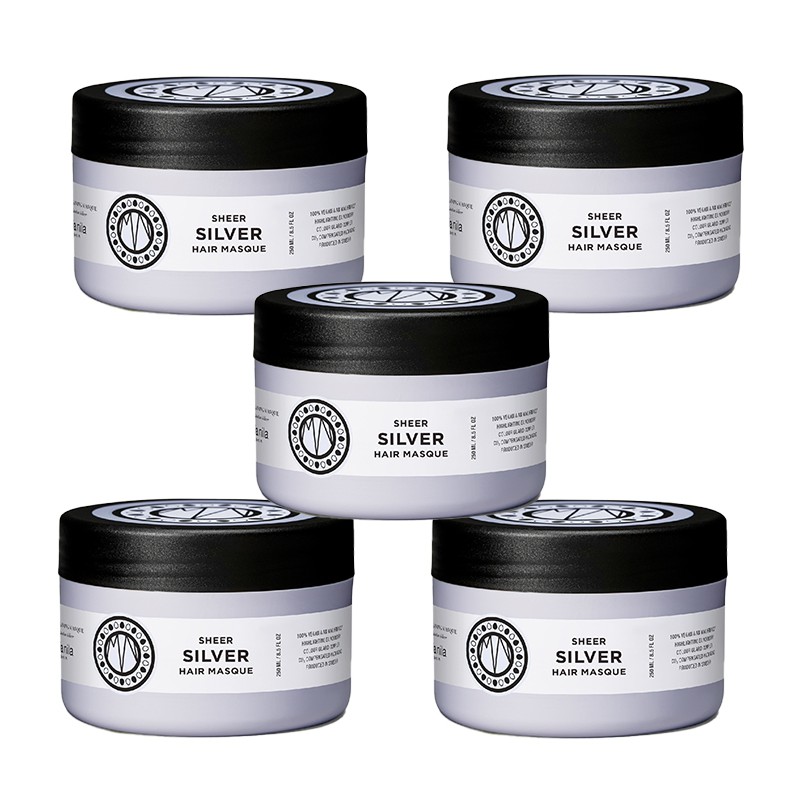 Maria Nila Sheer Silver Masque 250ml x5