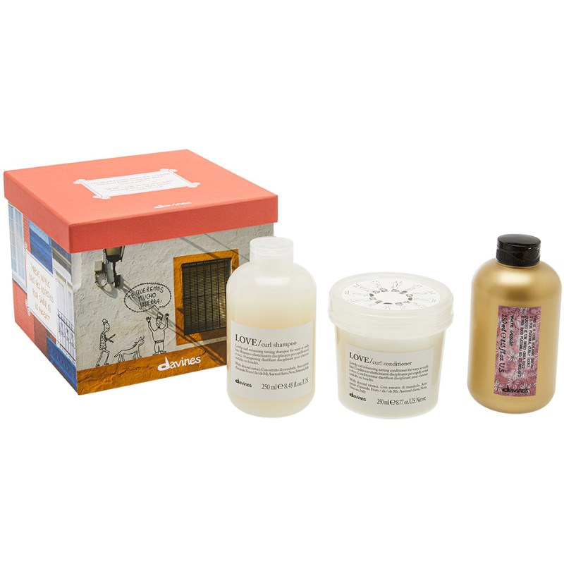 Davines Love Curl Kit Shampoo 250ml + Conditioner 250ml + Serum 250ml