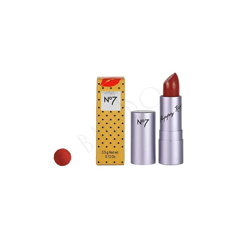 Boots No7 Poppy King Lipstick Intrigue
