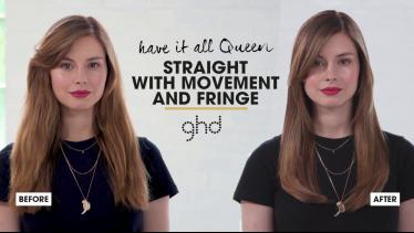 How To Style a Fringe | Bouncy Blow-out | #LongLiv